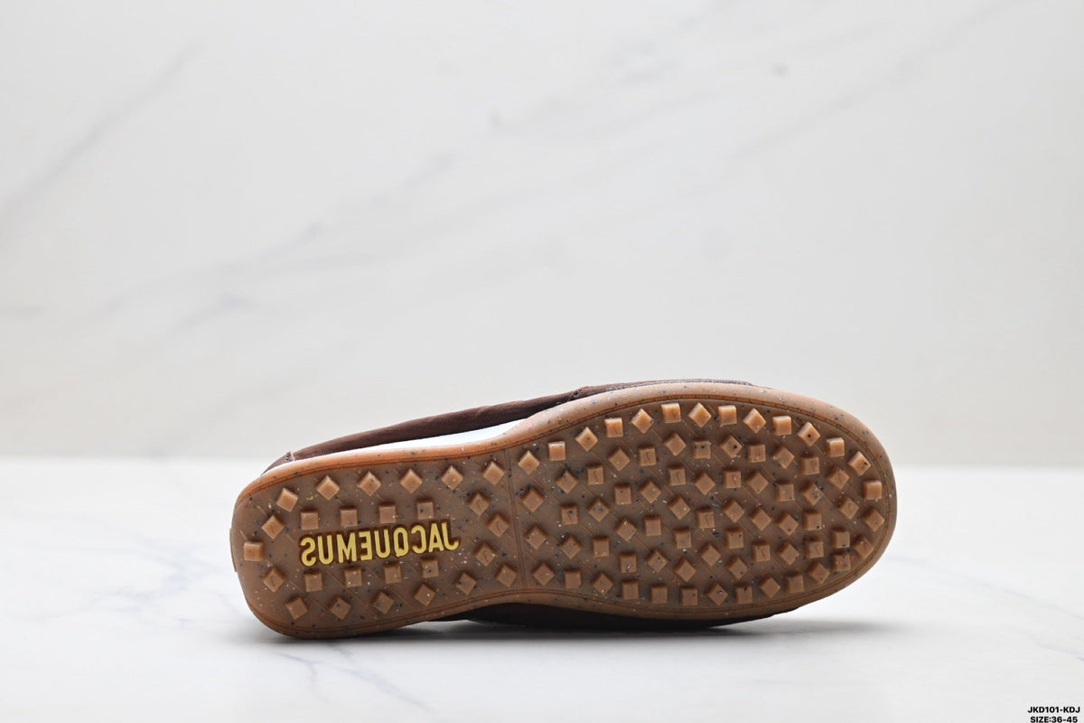 Brown and White Jacquemus x Nike Jacumoon Sneakers - product image from the listing.