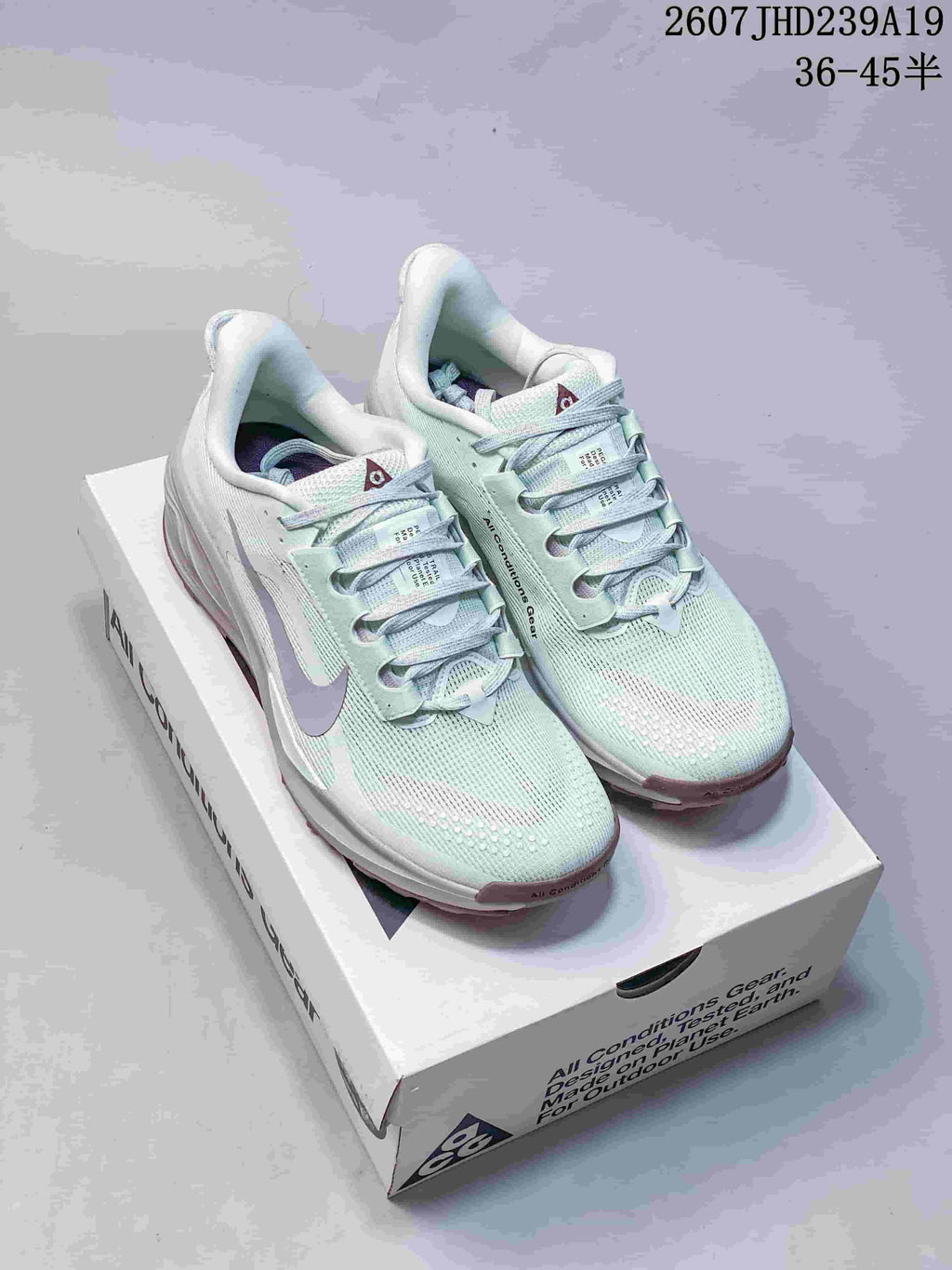 Nike ACG Pegasus Trail Jade Horizon Trainers - product image from the listing.