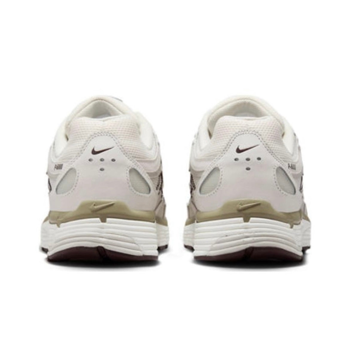 Nike P-6000 Trainers in Off-White and Coffee HF0728-201 - product image from the listing.