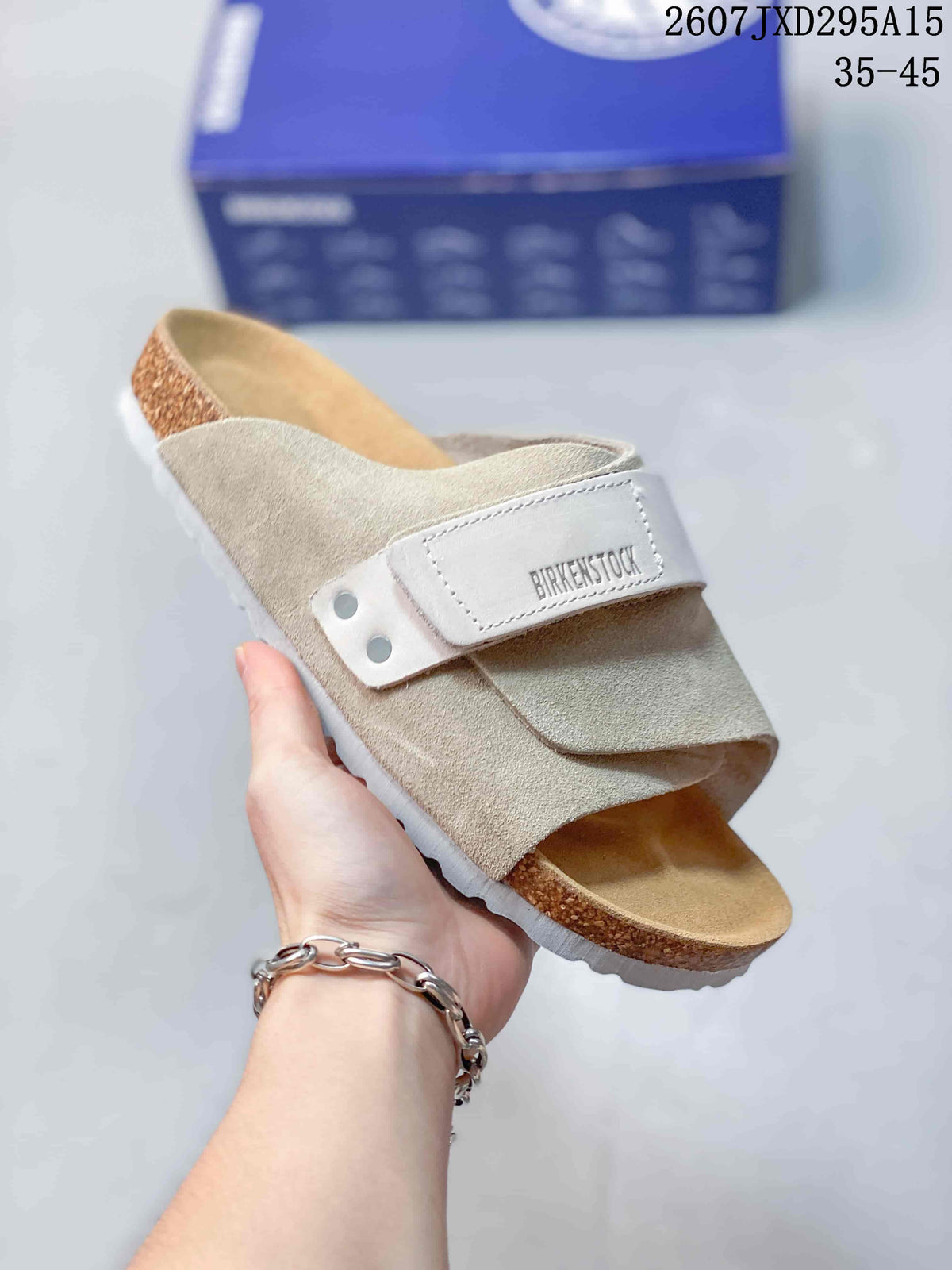 Boston Suede Clog Sandals by Birkenstock - product image from the listing.