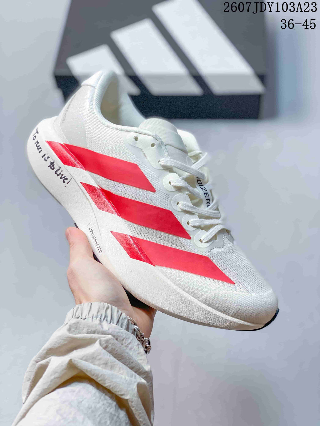 adidas Adizero Evo SL M Low-Top Sneakers for Running - product image from the listing.