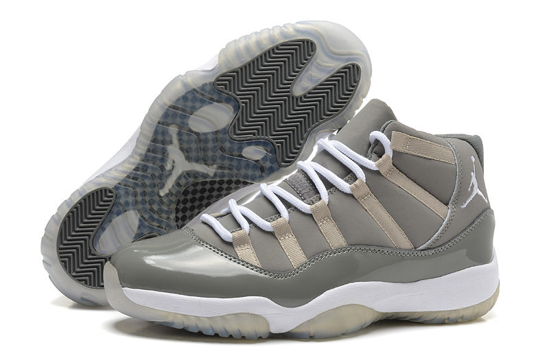 Air Jordan 11 Retro High-Top Basketball Shoes Grey - product image from the listing.